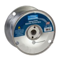 Bekaert 17 Gauge 1320 FT Galvanized Electric Fence Wire, 119752