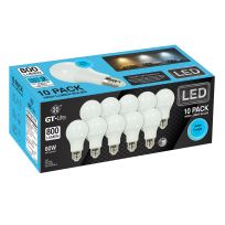 GT-Lite® 800 Lumen LED A19 Bulb 5000K, 10-Pack, GT-A19-10PK5