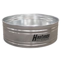 Hastings Round Galvanized Steel Stock Tank, 5 FT x 2 FT, HD0502, 275 Gallon