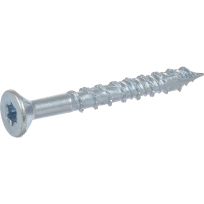 Power Pro Star Drive Flat Head Multi-Material Interior Screw, 25-Pack, 116722, #8 x 1-1/5 IN