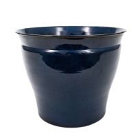 Robert Allen 12 IN Avery Planter, Midnight Sapphire, MPT02388