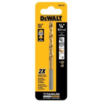 DEWALT Titanium Nitride Coating Speed Tip Bit, 1/4 IN, DW1316  G