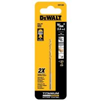 DEWALT Titanium Nitride Coating Speed Tip Drill Bit, 9/64 IN, DW1309  G