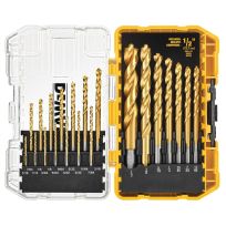 DEWALT Titanium Nitride Coating PP Drill Bit Set, 21-Piece, DW1361
