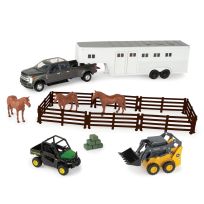 ERTL REPLICA 1:32 JOHN DEERE Hobby Set with Ford Pickup and Gator & Skidtee, 47247