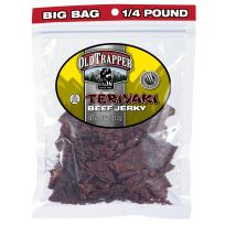 Old Trapper Teriyaki Beef Jerky, 22325T, 4 OZ