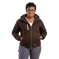 Berne Apparel Women's Washed Duck Hooded Jacket