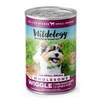 Wildology® WIGGLE Wholesome Farm-Raised Chicken & Oatmeal Recipe Dog Food, WD024-WET, 12.8 OZ Can