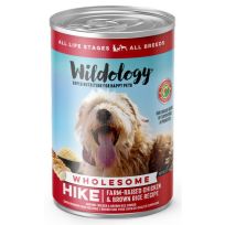 Wildology® HIKE Wholesome Farm-Raised Chicken & Brown Rice Recipe Dog Food, WD020-WET, 12.8 OZ Can