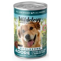Wildology® ADORE Wholesome Pasture-Raised Lamb & Brown Rice Recipe Dog Food, WD028-WET, 12.8 OZ Can