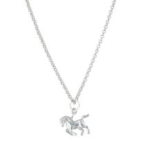 Montana Silversmiths Prancing Horse Necklace, NC3381