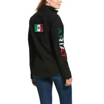 Ariat Women's Classic Team Softshell MEXICO Water Resistant Jacket