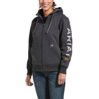 Ariat® Women's Rebar™ All-Weather Full Zip Work Hoodie