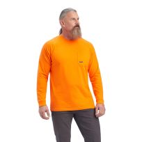 Ariat® Men's Rebar™ Cotton Strong Long Sleeve Work T-Shirt