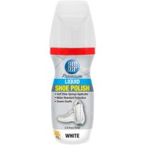 Shoe Gear Premium White Liquid Polish, 1N1958-6WHTE, 2.5 OZ