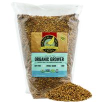 Scratch And Peck Naturally Free Oraganic Chicken and Duck Grower Mash, 011875, 10 LB Bag