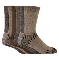 Dickies Trekker Crew Socks, 6-Pack, I611011-090, Assorted, 6 - 12