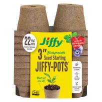 Jiffy® 3 IN Round Peat Pots, 22-Pack, JP322