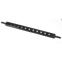 Double HH Drawbar CAT 1, 11 Hole, 22711, Black, 26 IN