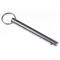 Double Hh Mfg Ringed Detent Pin, 85647, 1/2 IN x 2 IN