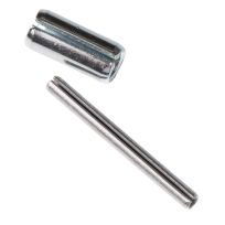 Double Hh Mfg Slotten Spring Pin, 51310, 3/8 IN x 2 IN