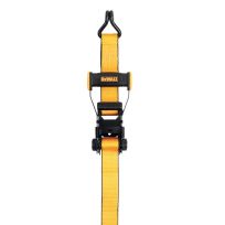 DEWALT Ratchet Strap with J-Hook End, DXBC10000J, 2 IN x 27 FT