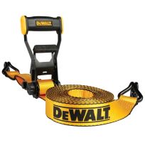 DEWALT Ratchet Strap with J-Hook End, DXBC10000J, 2 IN x 27 FT
