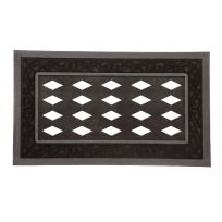 Evergreen Black Scroll Sassafras Mat Tray, 431000A