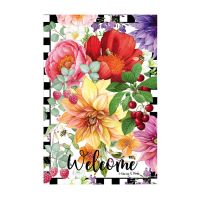 Evergreen Enchanted Garden Garden Suede Flag, 14S9671
