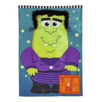 Evergreen Franken-Monster Friend Garden Applique Flag, 169538
