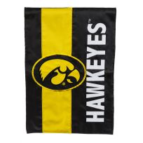 Evergreen University of Iowa, Embellish Garden Flag, 16SF980