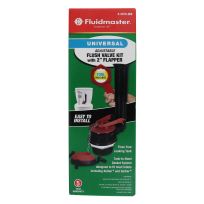 Fluidmaster Universal Adjustable Flush Valve Kit with 2 IN Flapper, K-507A-008
