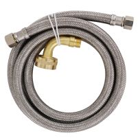 PlumbPak® Dishwasher Supply Line, 3/8 IN O.D. x Dishwasher 72 IN, PP23834