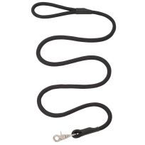 TERRAIN D.O.G. Rope Leash, 07611-08-06-00, Black, 1/2 IN x 6 FT