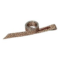 WEAVER EQUINE™ Polyester Latigo with Holes, 35510-60-202, Leopard, 1-3/4 IN x 60 IN