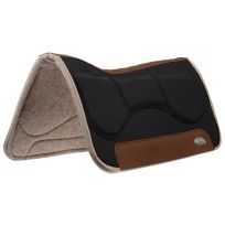 WEAVER EQUINE™ Canvas Shim Saddle Pad, 35-9312-BK, Black