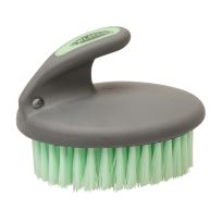 WEAVER EQUINE™ Soft Palm Brush, 65-2060-C1, Mint / Gray