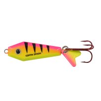 Northland Buck-Shot Coffin Spoon, BRCS3-106, Uv Bubblegum, 3/16 OZ