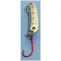 HT Jig A Whopper Hawger Spoon Rattle, HSRB-18S, Silver Prisim, 1/8 OZ