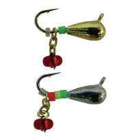 HT Marmooska Tungsten Dropper Jig, #14, 2-Pack, MJDJ-14A, Assorted