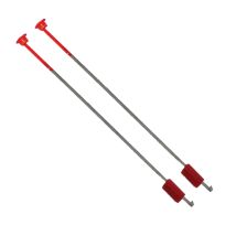 HT Spring Bobbers with Snap, 2-Pack, SBF-2S, Fluorescent Orange