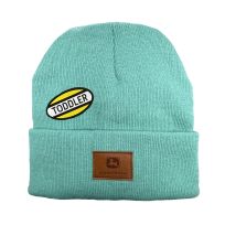 John Deere Toddler Cuff Beanie, J51G-03DZ-JDR-79N, Saltwater, One Size Fits All