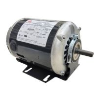 US MOTORS® 1/2HP, 1725 RPM, 48 Frame, 115 Volt, 1 Speed, Open Drip Proof, Cradle Base Mount, Electric Motor, NM-8200