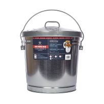 Behrens Steel Locking Lid Can, 6110, 10 Gallon