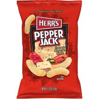 HERR'S Pepper Jack Flavored Cheese Curls, 6699, 5.5 OZ