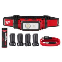 Milwaukee Tool REDLITHIUM™ USB Hard Hat Headlamp, 2163-21