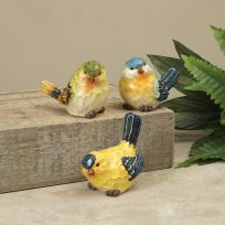 Gerson International 4 IN Resin Bird Figurine, Assorted, 2386410