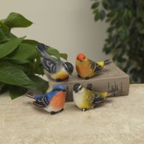 Gerson International 4 IN Resin Bird Figurine, Assorted, 2513240