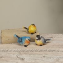 Gerson International 4.1 IN Resin Bird Figurine, Assorted, 2622350