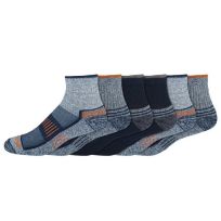 Dickies Repreve Navigator Quarter Socks, I651035L-448, Assorted, 10 - 13